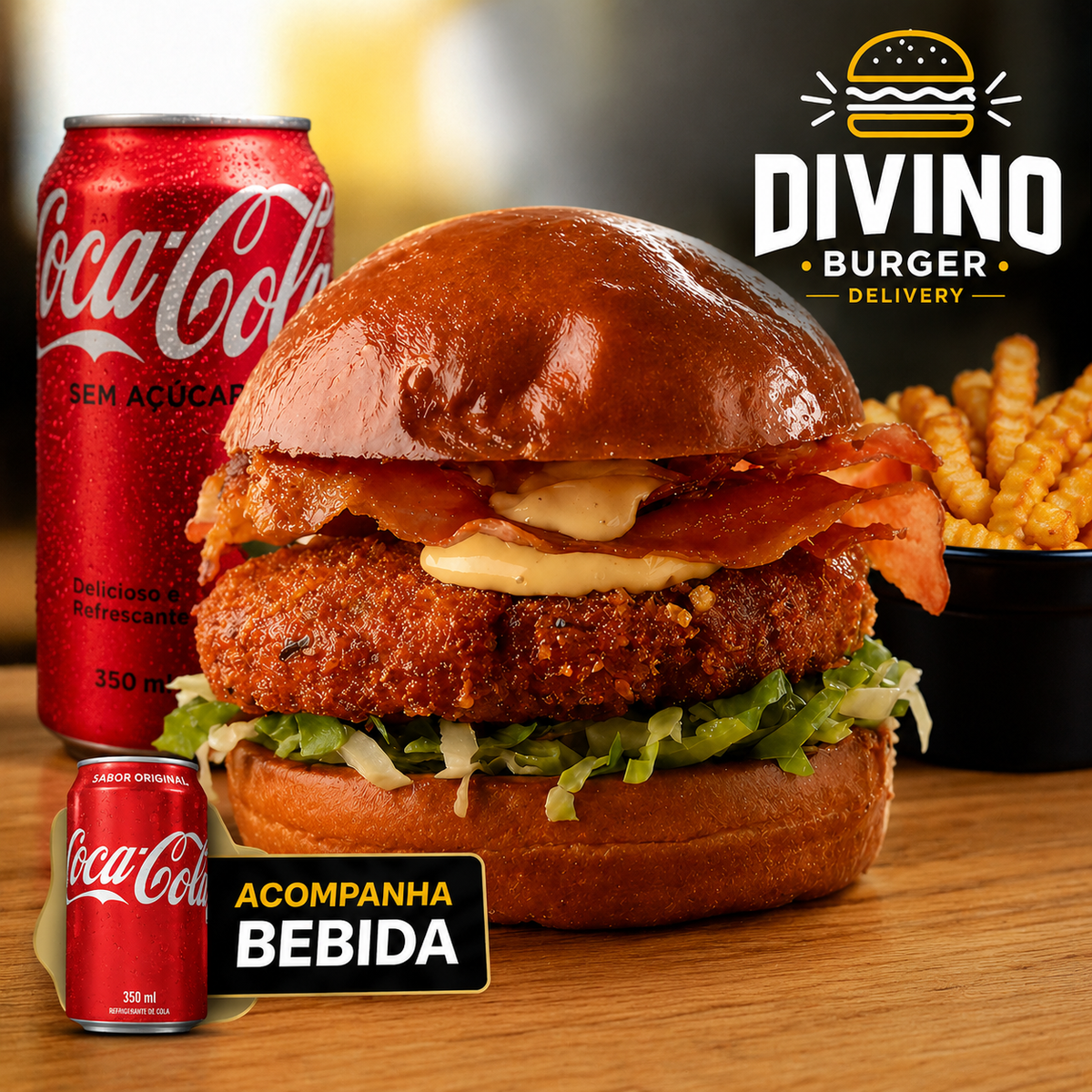 COMBO Classic Chicken + Coca-Cola + Fritas